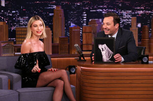 Hailey Baldwin-Bieber - The Tonight Show-6.jpg Hailey Baldwin-Bieber - The Tonight Show-6.jpg